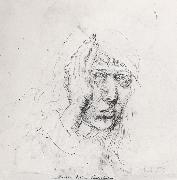 Albrecht Durer Sele-Portrait with Bandage oil